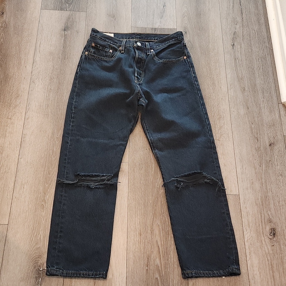 501 Distress Jeans